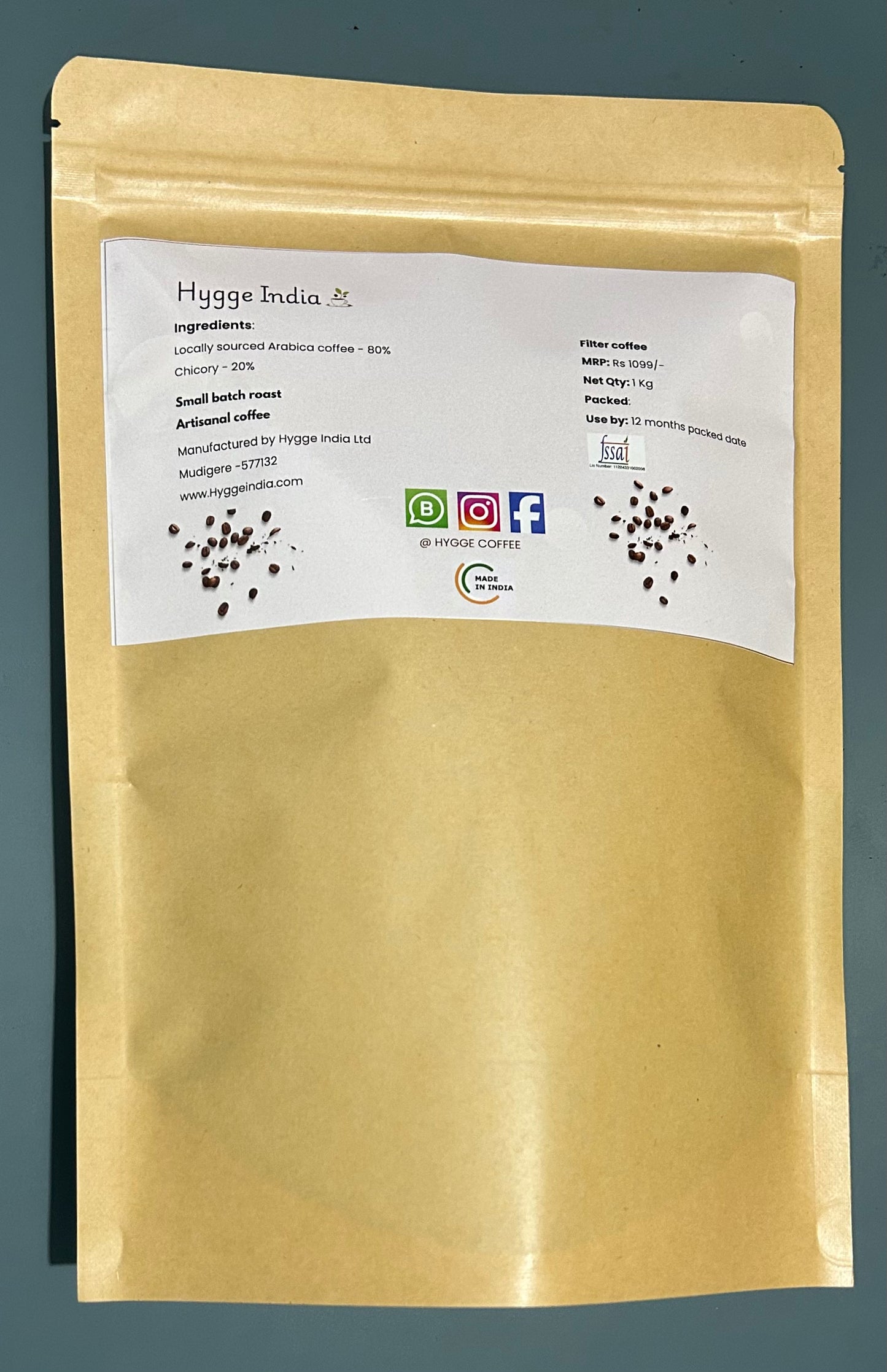 Arabica filter coffee blend (1 Kg)